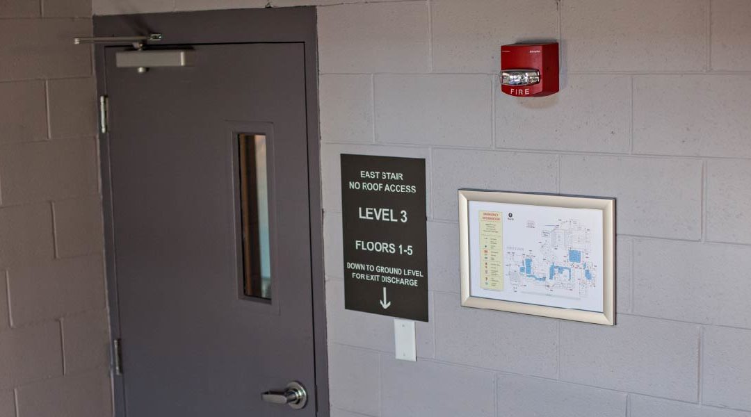 Where To Post Emergency Evacuation Maps